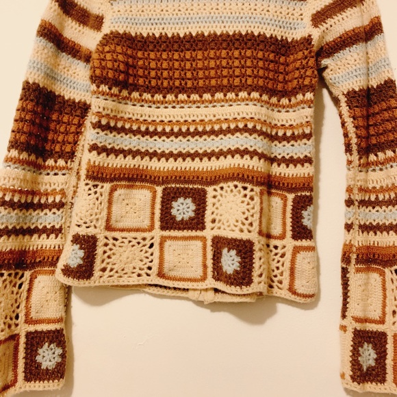 Beautiful crochet knit cardigan - Picture 5 of 8